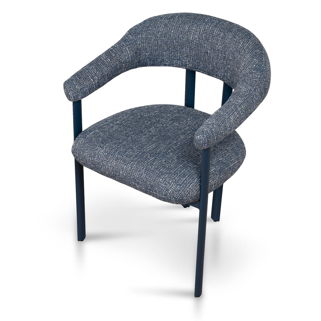 Blue Sand Verona Dining Chair - Prussian Blue (Set of 2)