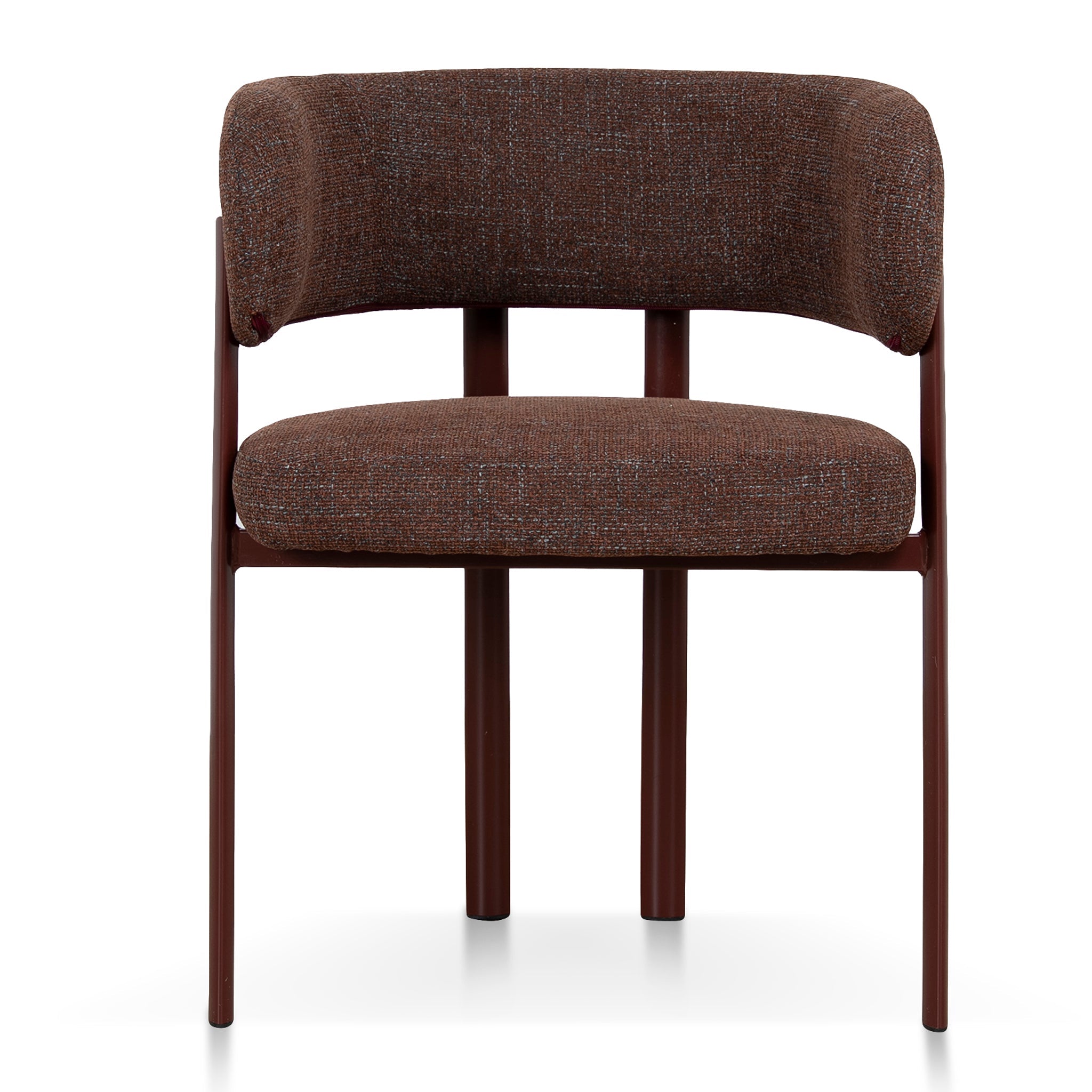 Dark Red Verona Dining Chair - Moss Brown (Set of 2)