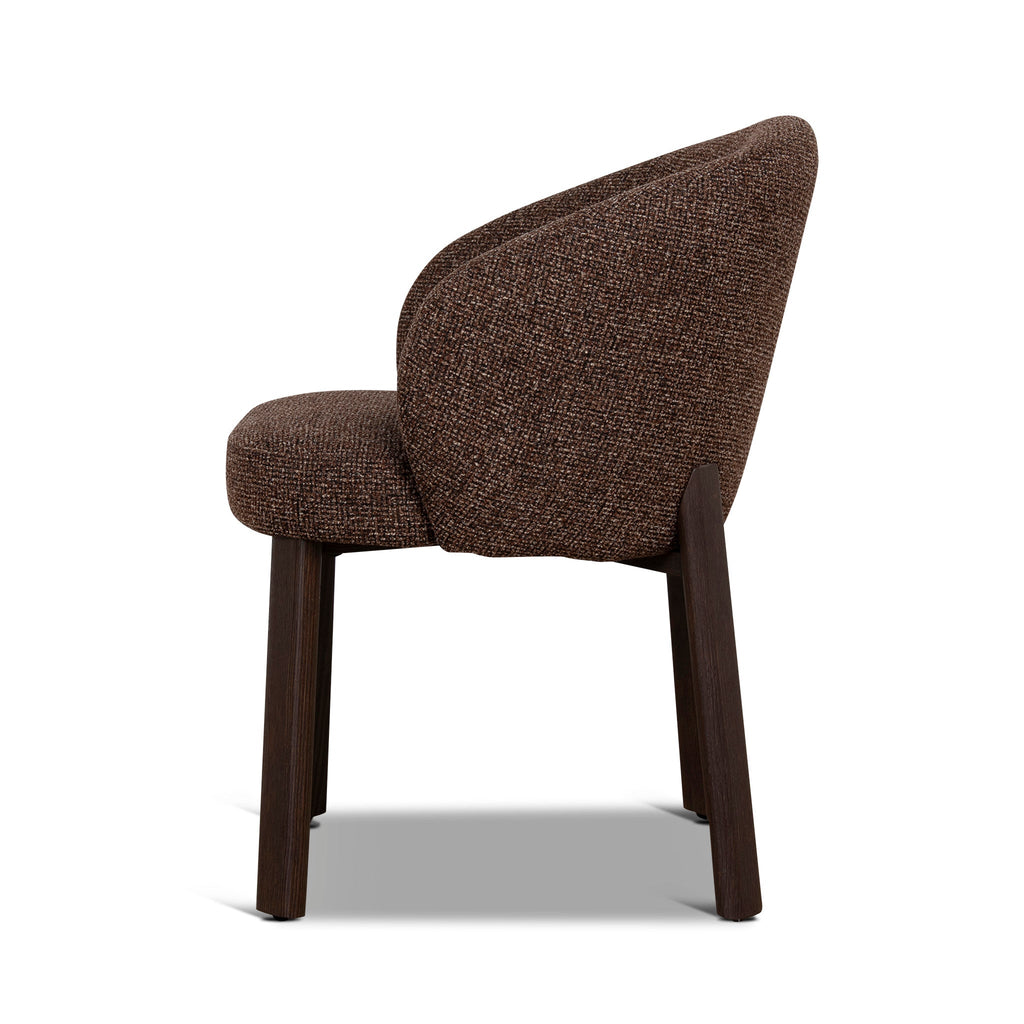 Walnut Verona Dining Chair - Verona Cinnamon Weave (Set of 2)