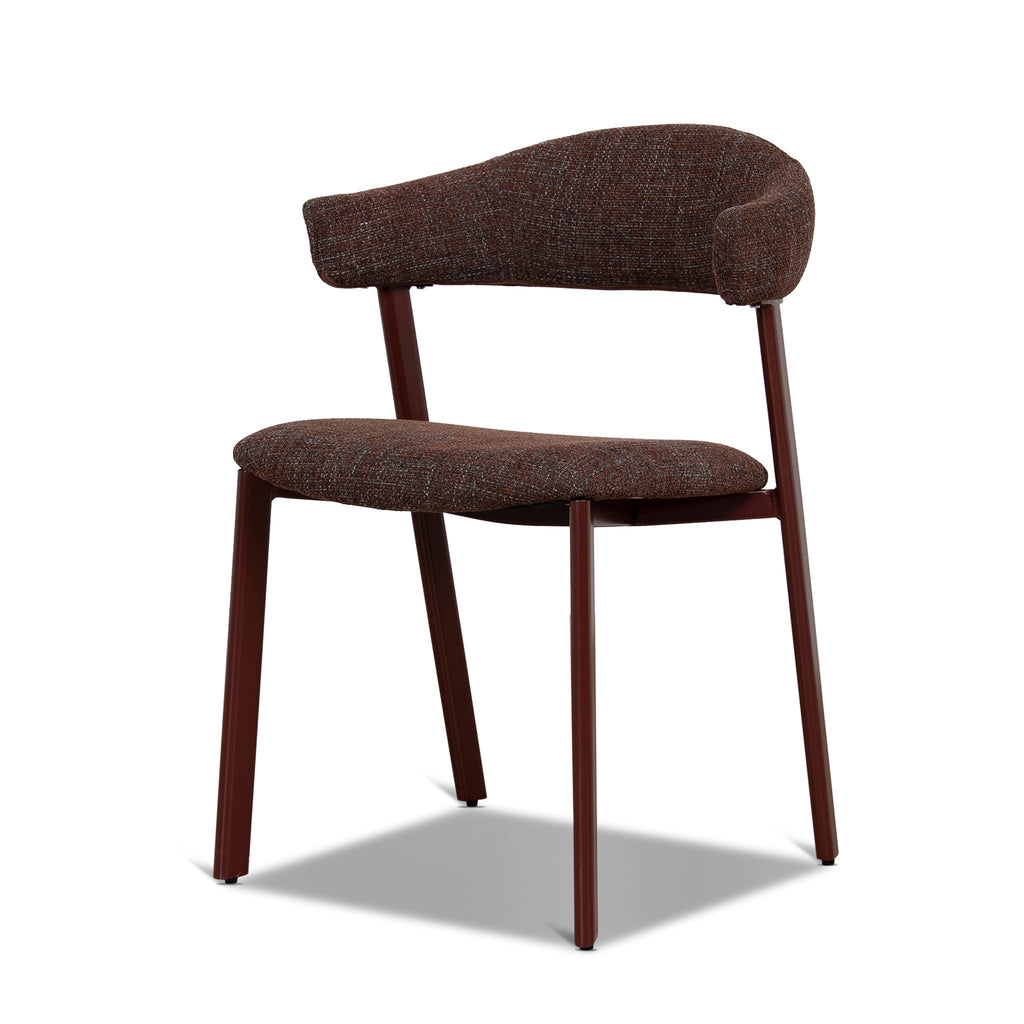 Red Verona Dining Chair - Moss Brown (Set of 2)