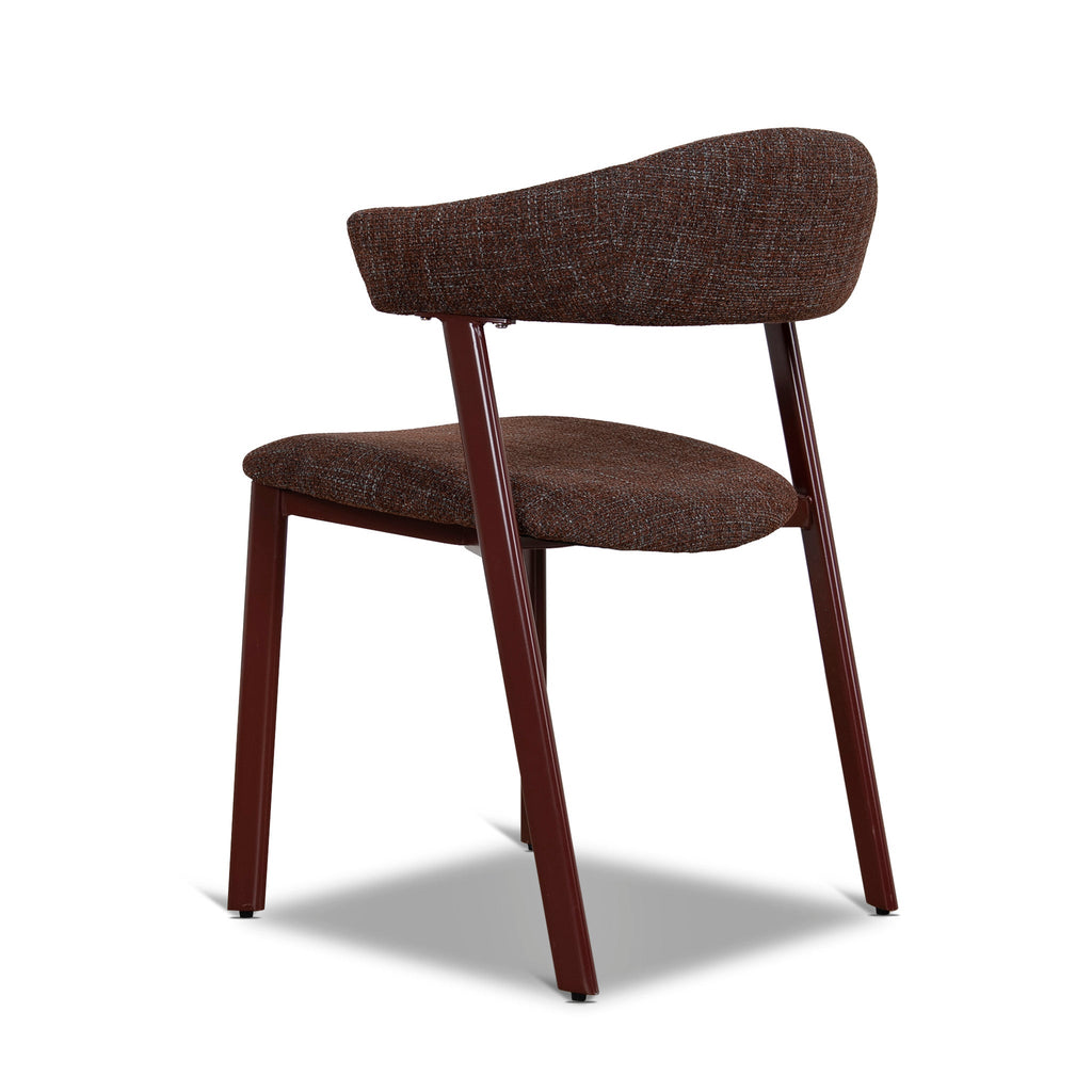 Red Verona Dining Chair - Moss Brown (Set of 2)