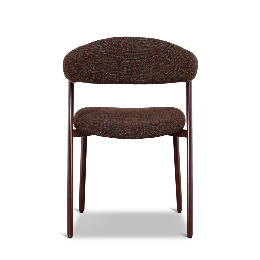 Red Verona Dining Chair - Moss Brown (Set of 2)