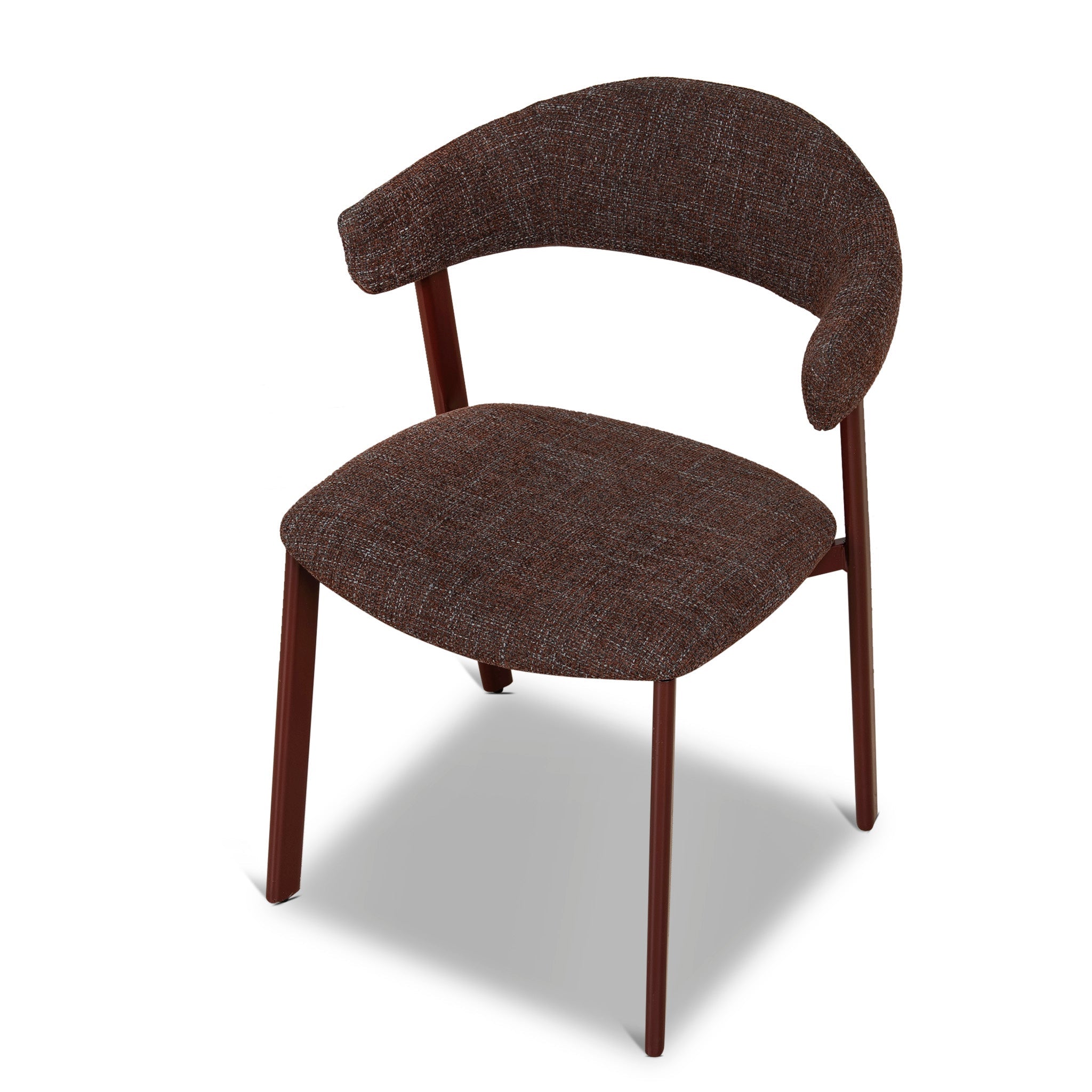 Red Verona Dining Chair - Moss Brown (Set of 2)