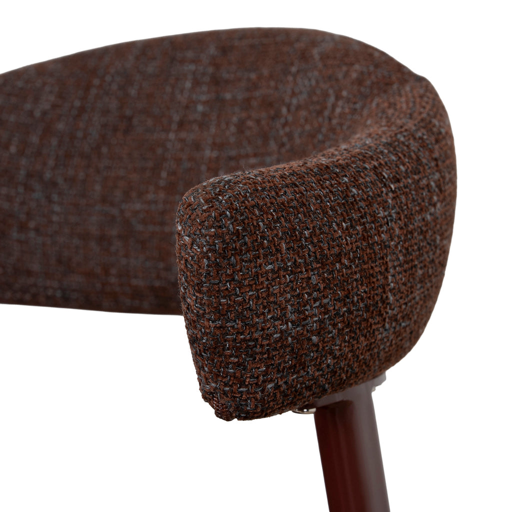Red Verona Dining Chair - Moss Brown (Set of 2)