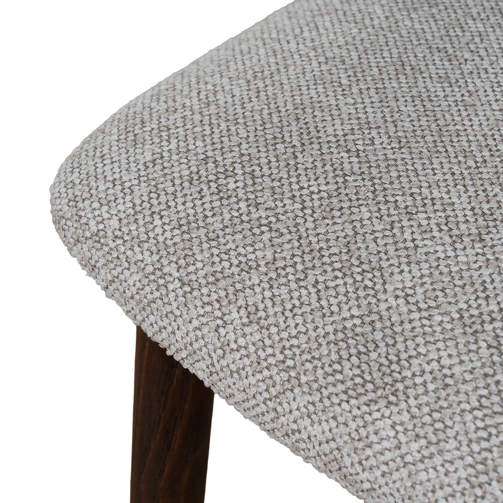 Walnut Verona Dining Chair - Clay Beige (Set of 2)