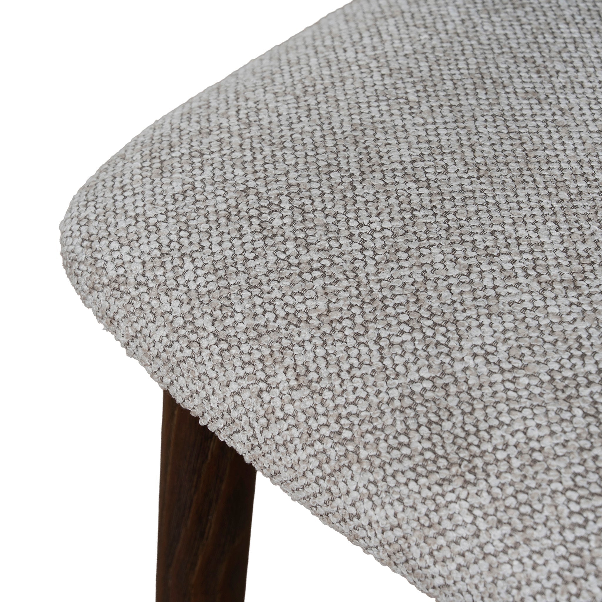 Walnut Verona Dining Chair - Clay Beige (Set of 2)