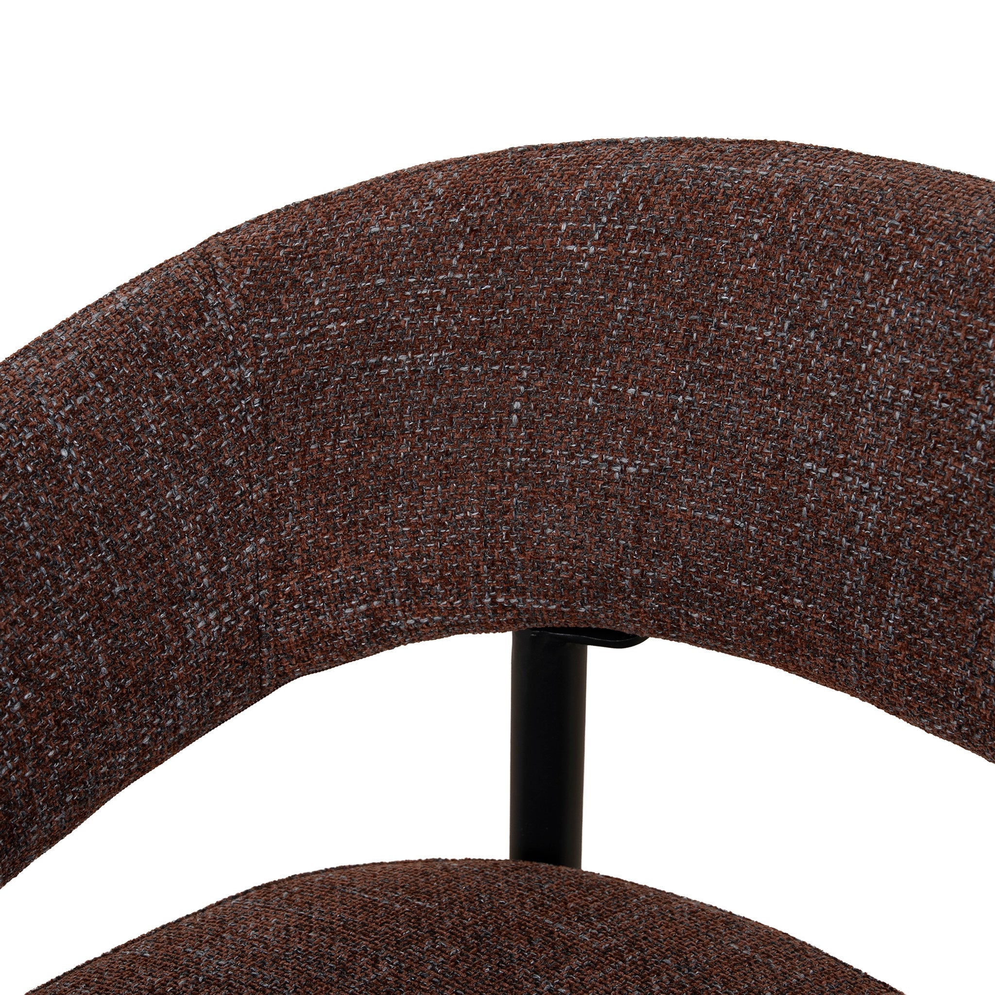 Black Verona Dining Chair - Moss Brown (Set of 2)