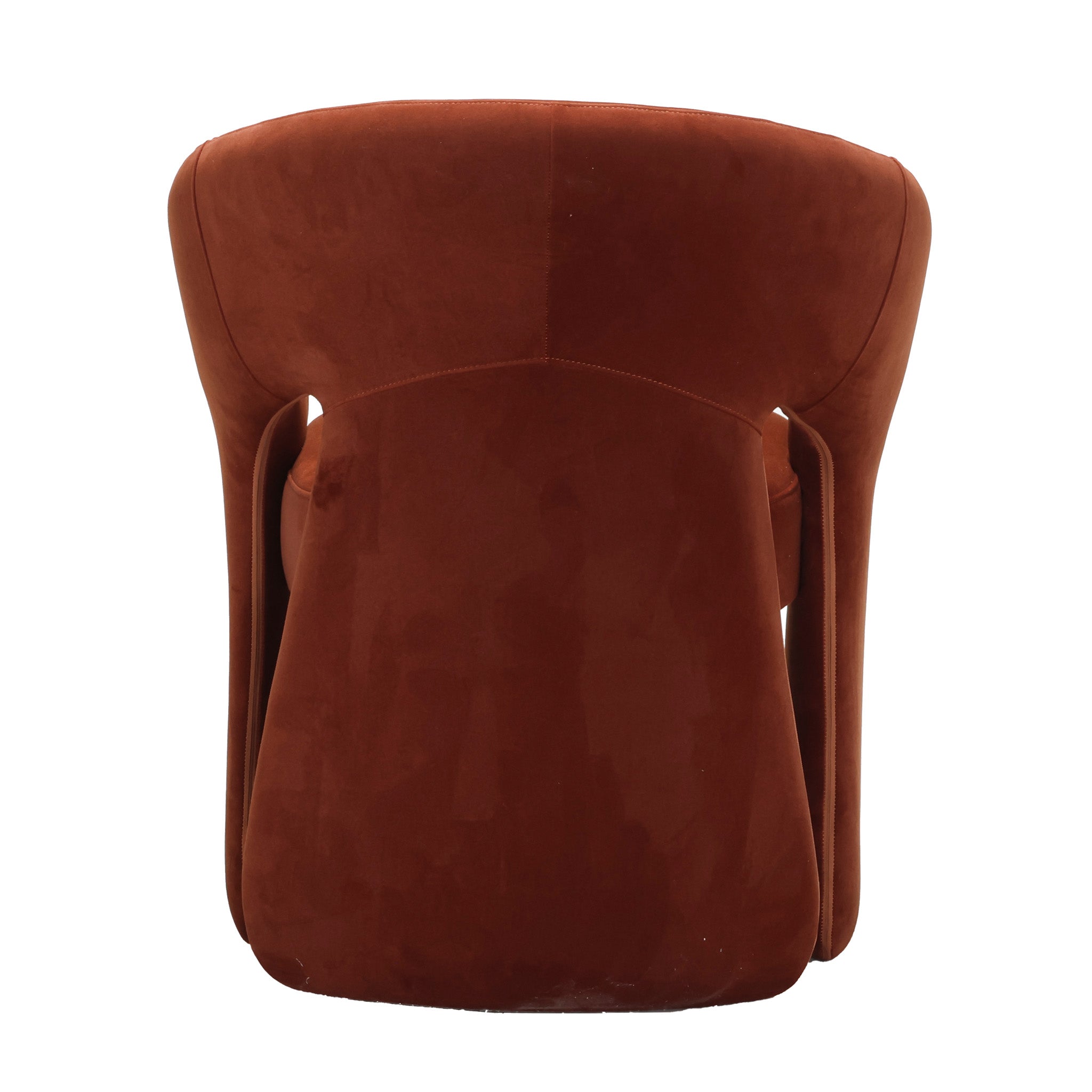 Fabric Verona Dining Chair - Burnt Brown