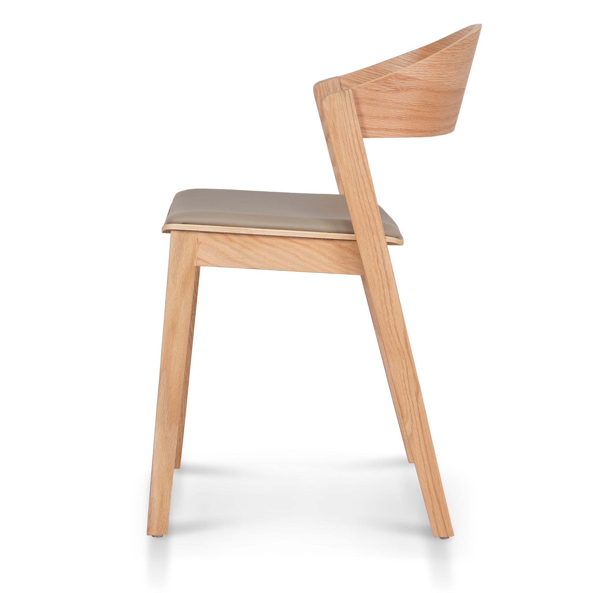 Natural Verona Dining Chair - Latte Seat (Set of 2)