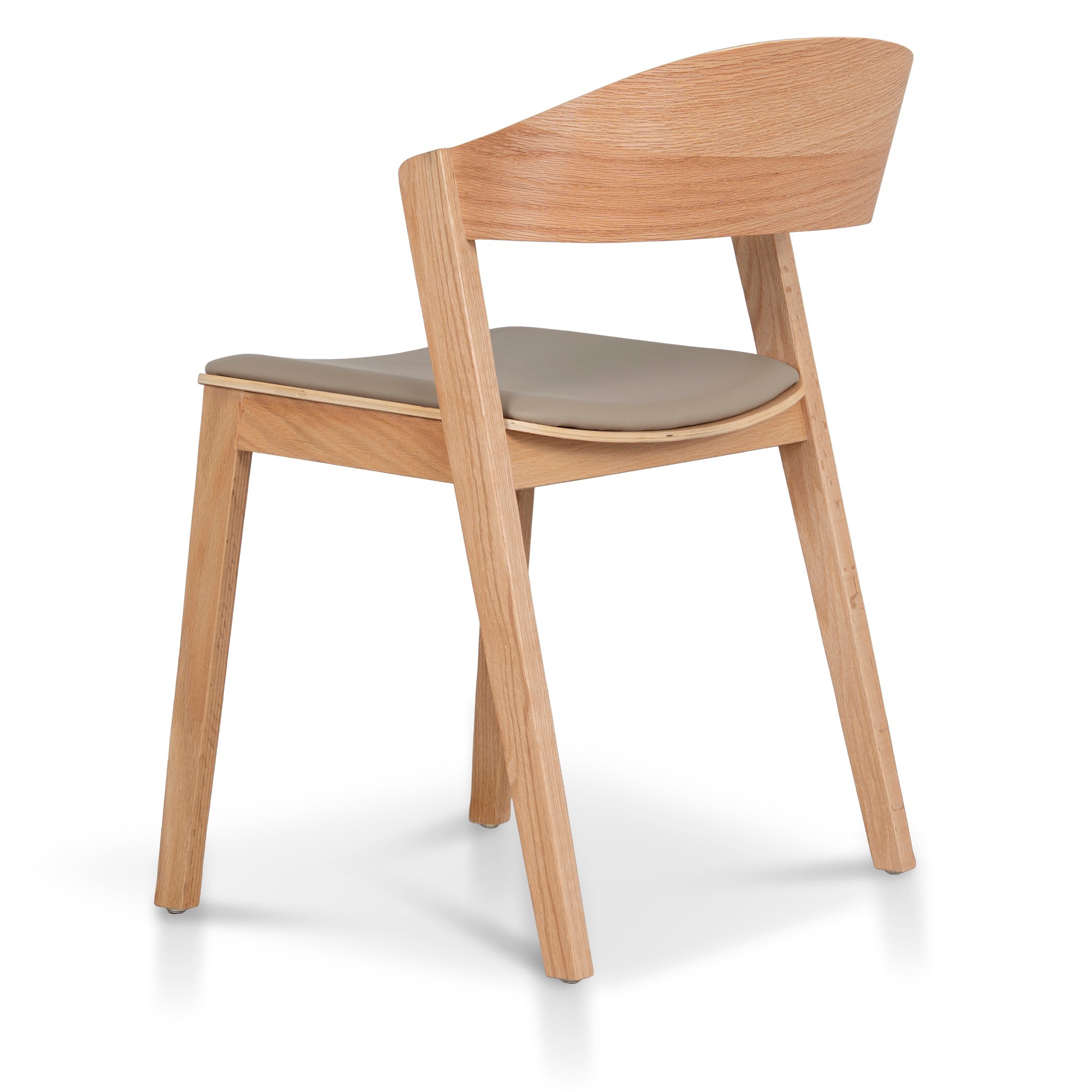 Natural Verona Dining Chair - Latte Seat (Set of 2)