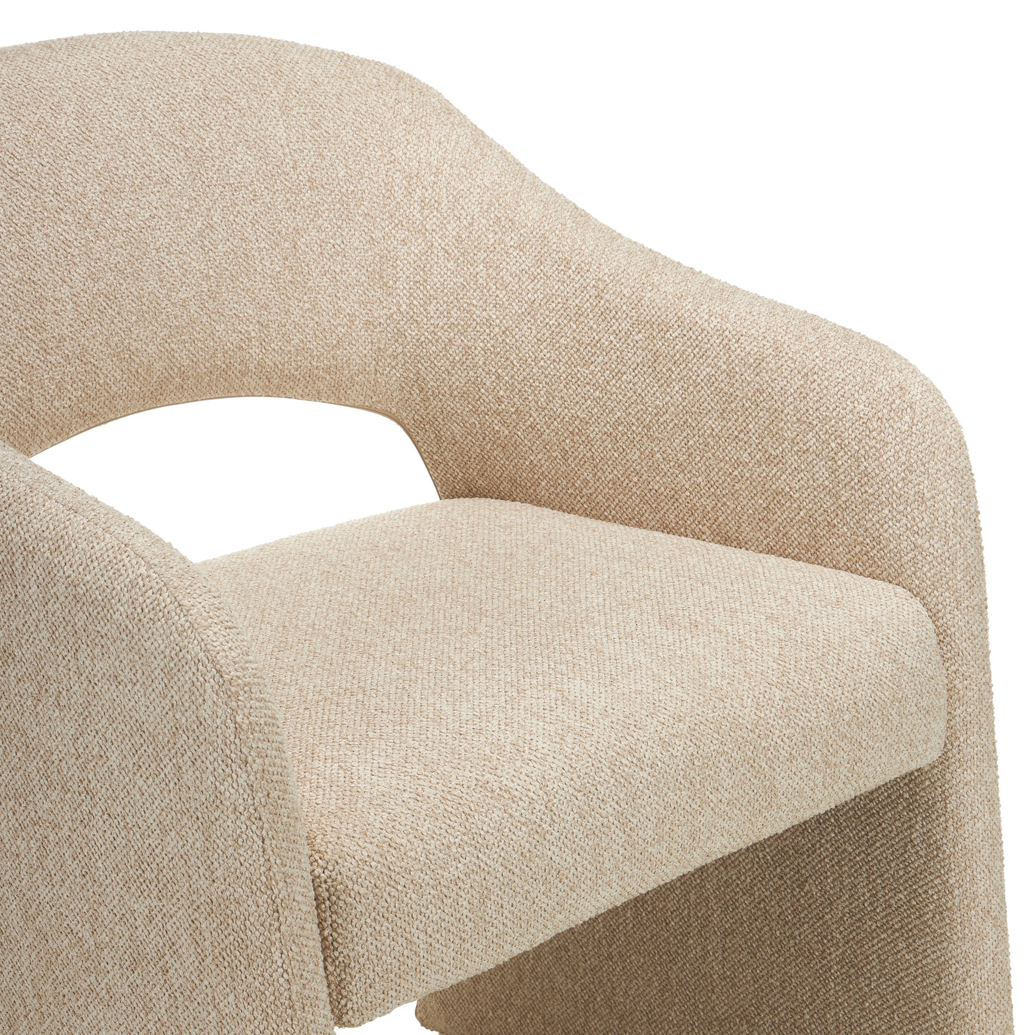 Fabric Verona Dining Chair - Cobble Beige (Set of 2)