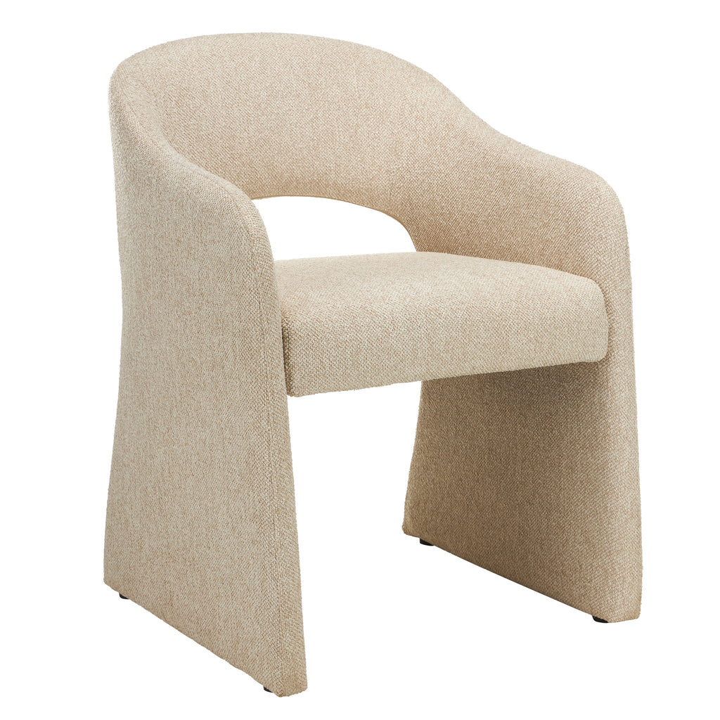 Fabric Verona Dining Chair - Cobble Beige (Set of 2)