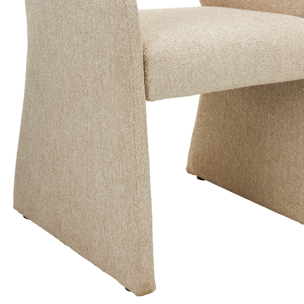 Fabric Verona Dining Chair - Cobble Beige (Set of 2)