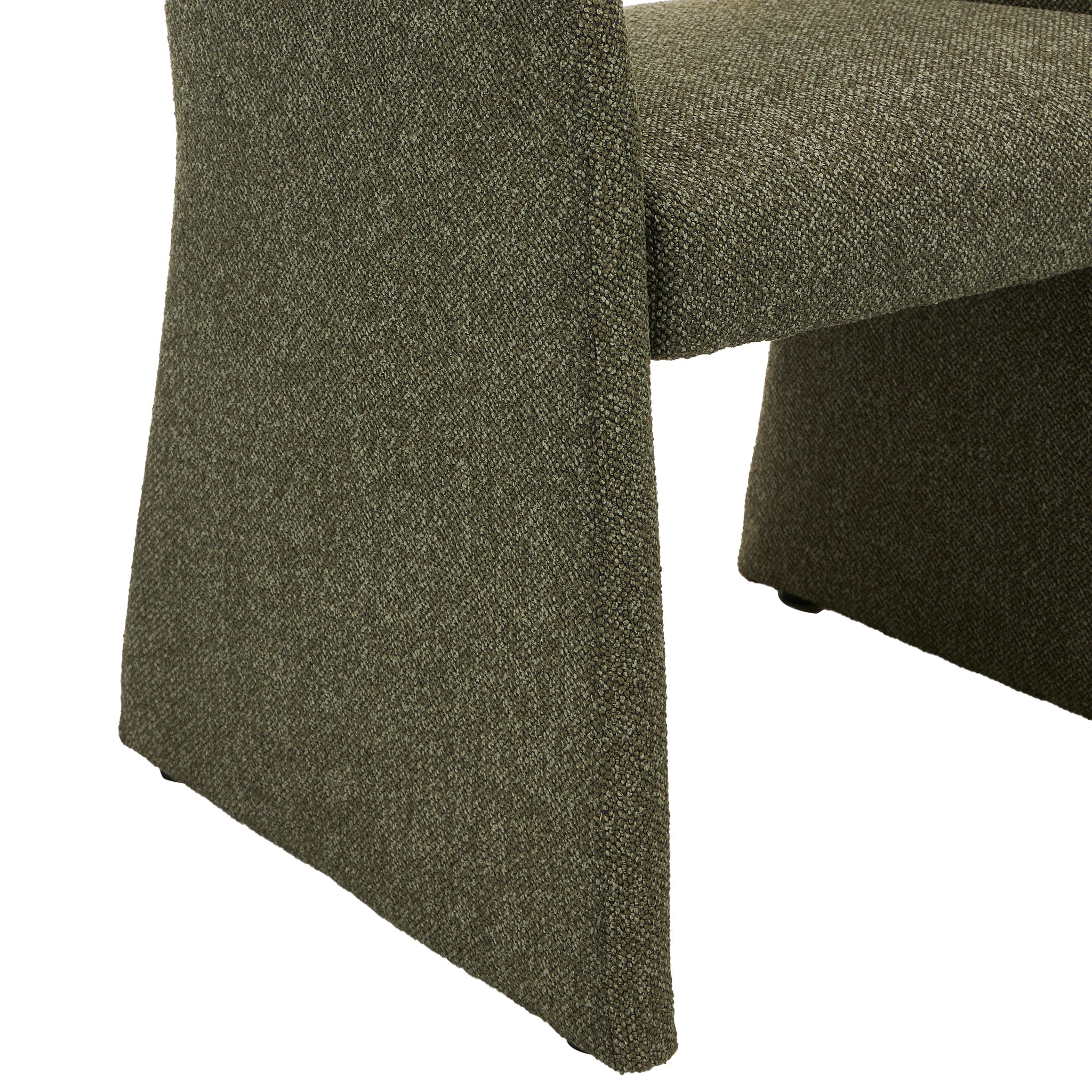 Fabric Verona Dining Chair - Twill Green (Set of 2)