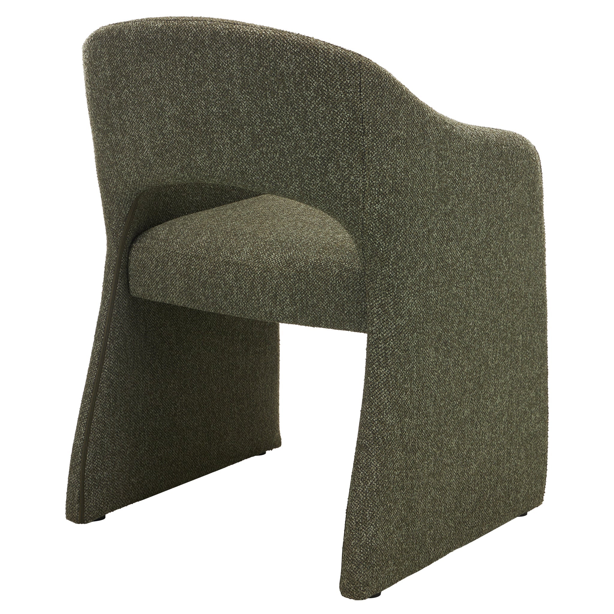 Fabric Verona Dining Chair - Twill Green (Set of 2)