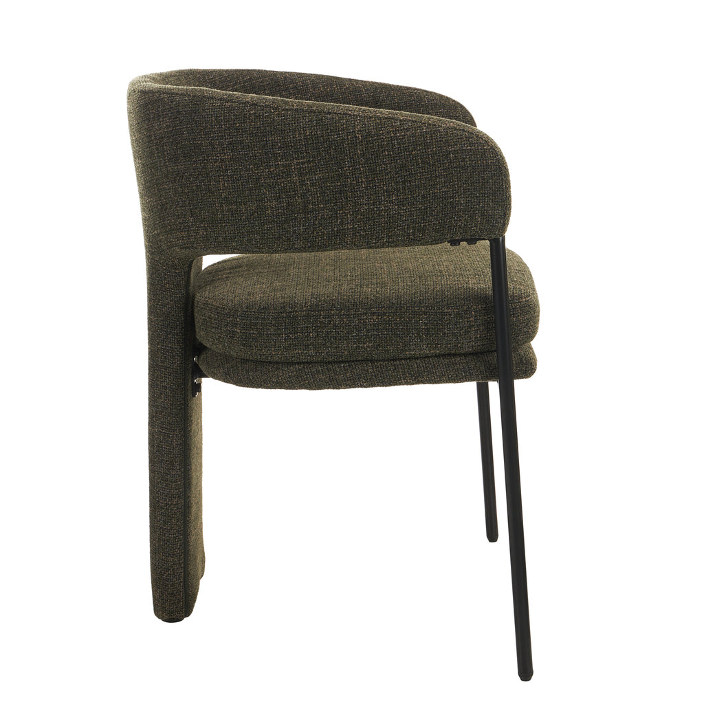 Fabric Verona Dining Chair - Kaitoke Green (Set of 2)