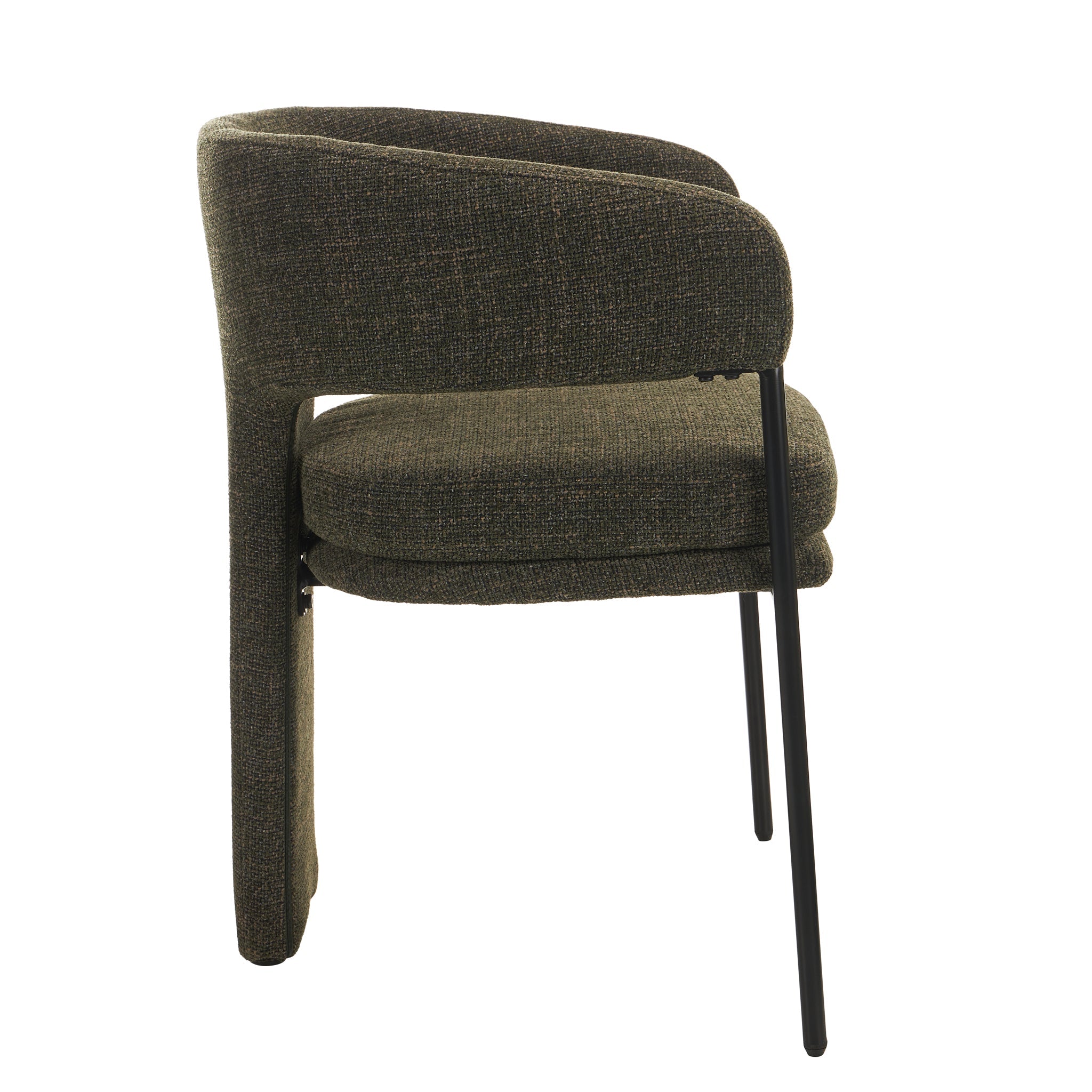 Fabric Verona Dining Chair - Kaitoke Green (Set of 2)