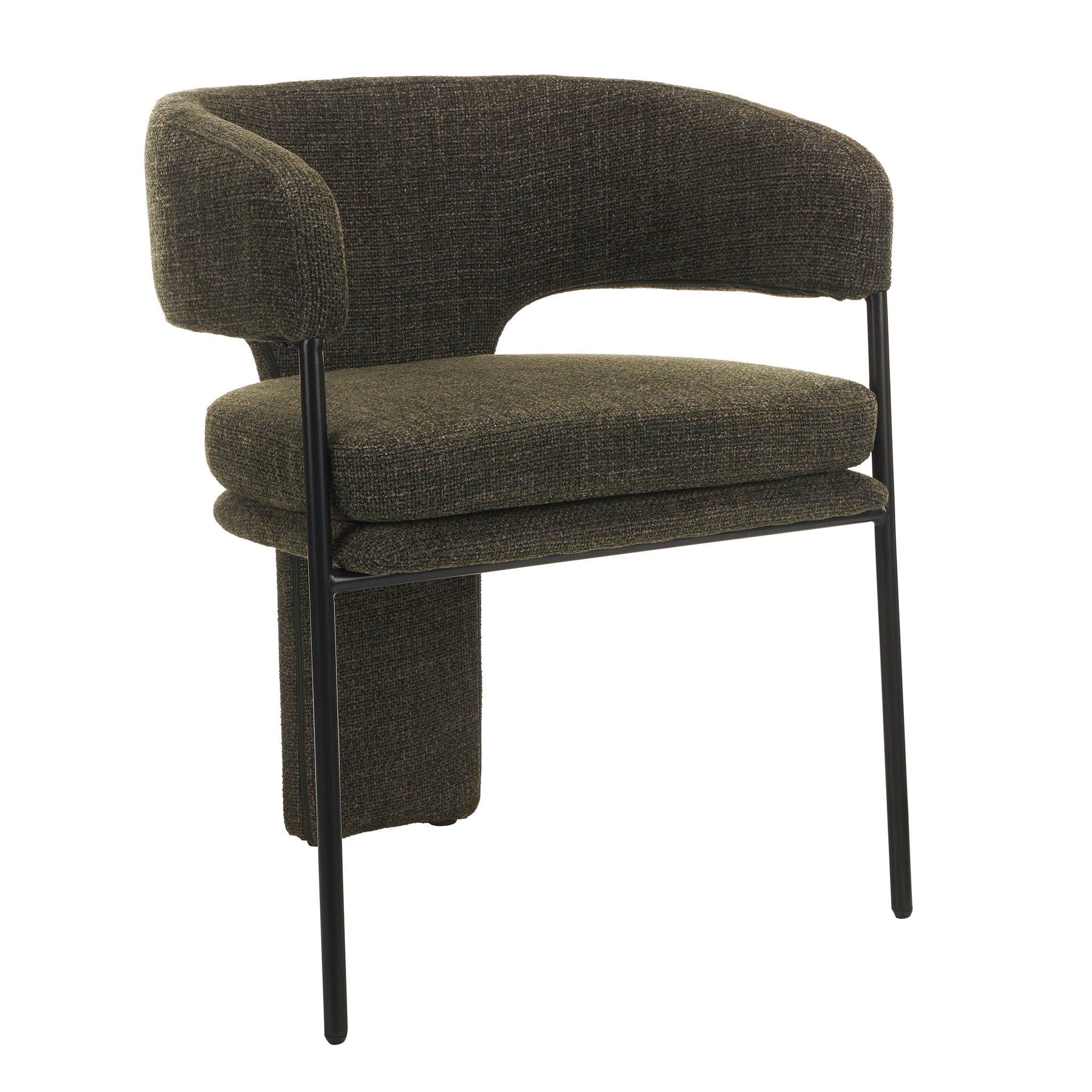 Fabric Verona Dining Chair - Kaitoke Green (Set of 2)