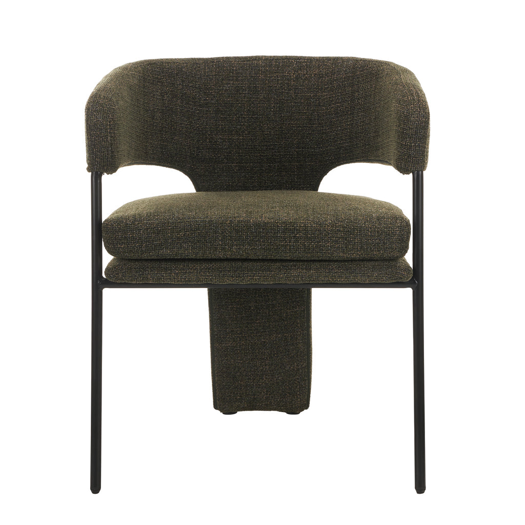 Fabric Verona Dining Chair - Kaitoke Green (Set of 2)
