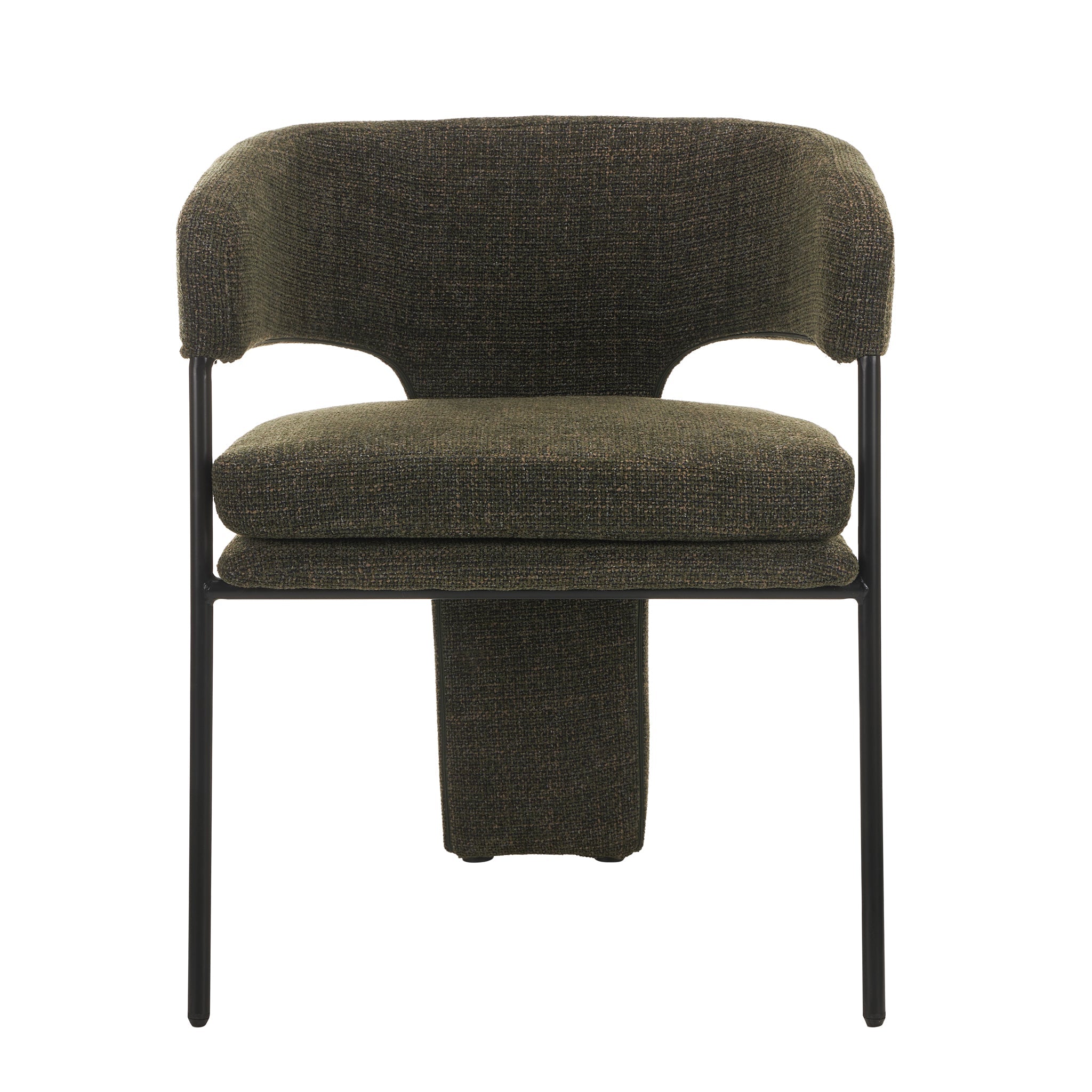 Fabric Verona Dining Chair - Kaitoke Green (Set of 2)