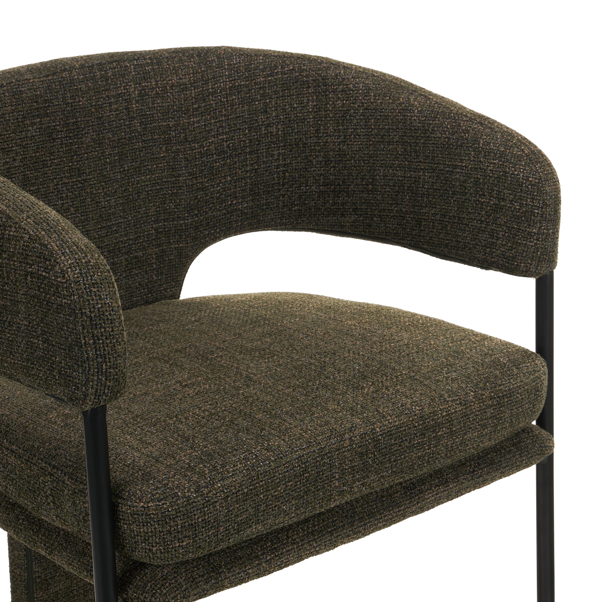 Fabric Verona Dining Chair - Kaitoke Green (Set of 2)