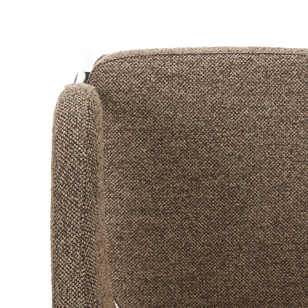 Fabric Verona Dining Chair - Cobble Chocolate (Set of 2)