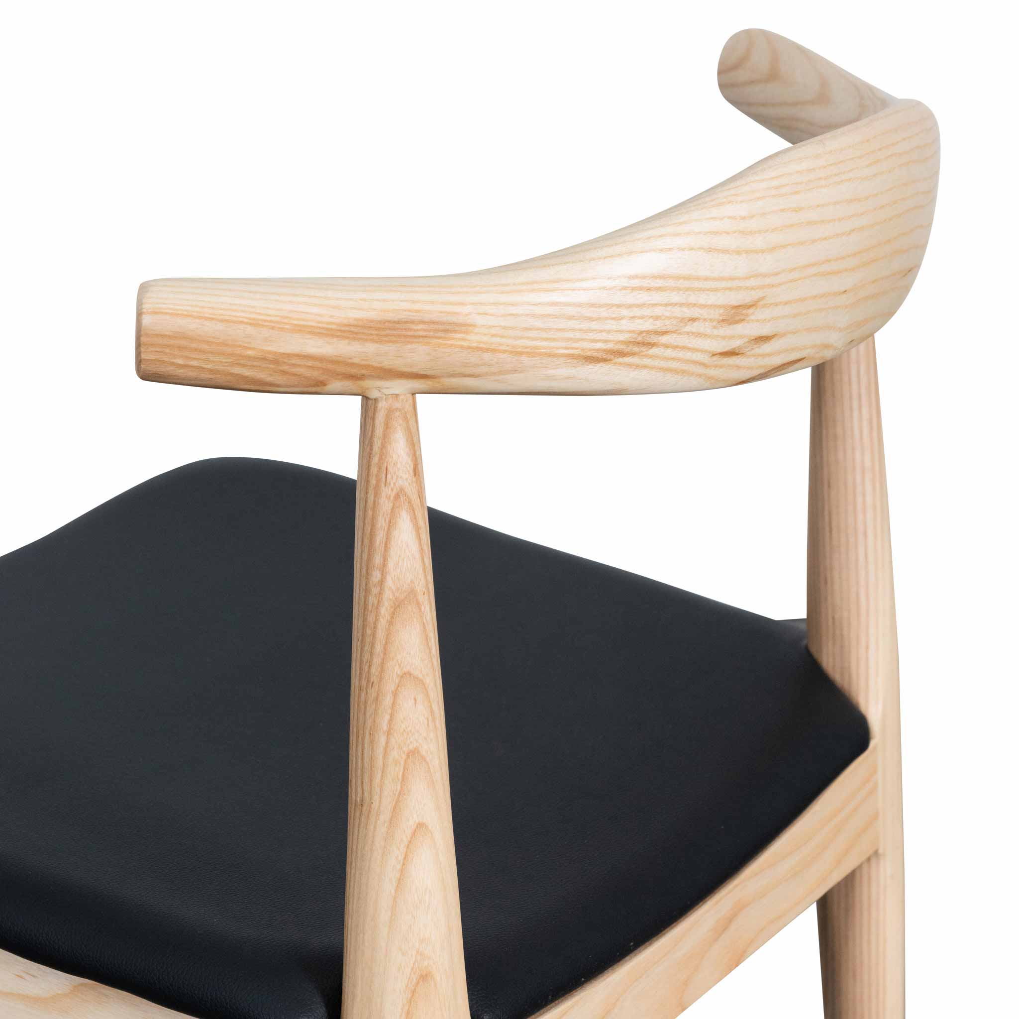 Elbow Verona Dining Chair - Natural Ash (Set of 2)