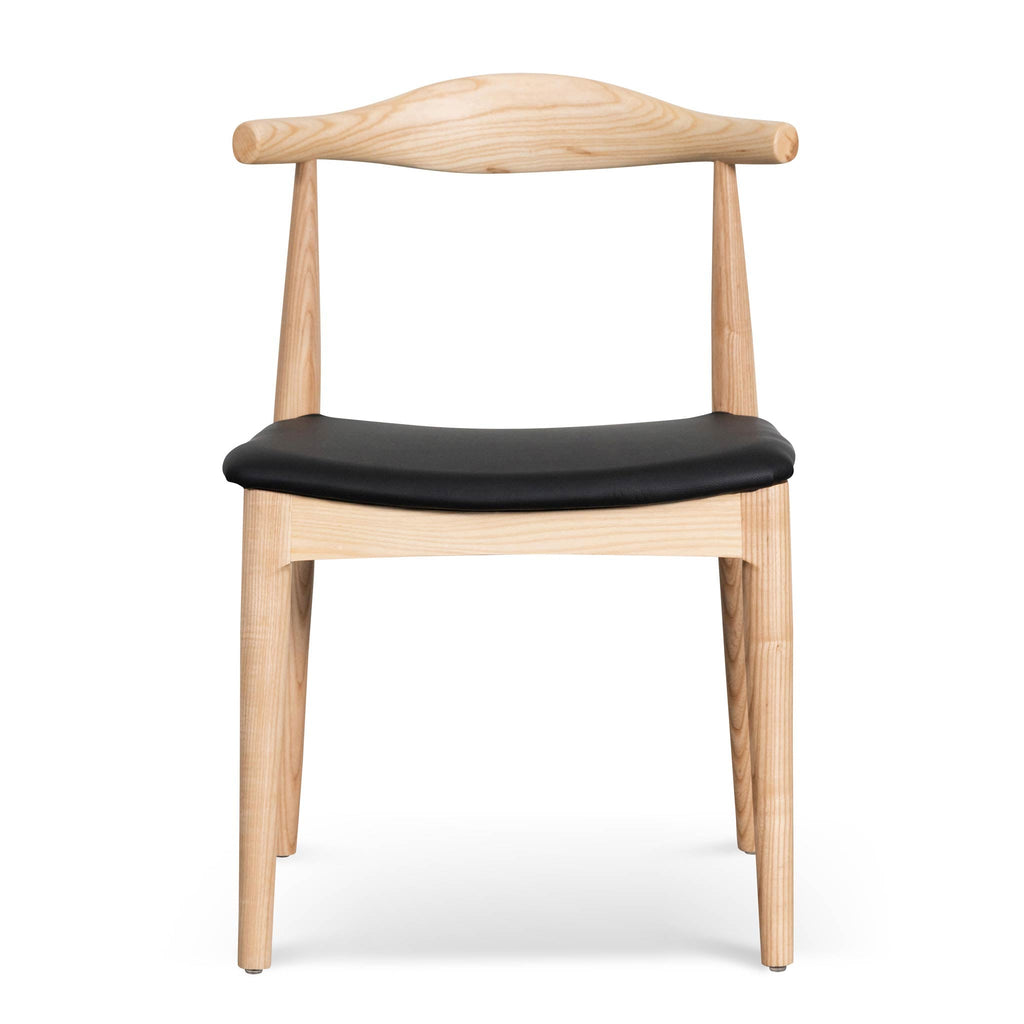 Elbow Verona Dining Chair - Natural Ash (Set of 2)