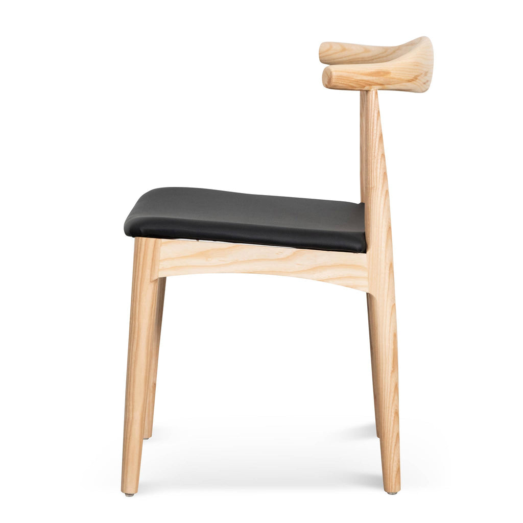 Elbow Verona Dining Chair - Natural Ash (Set of 2)