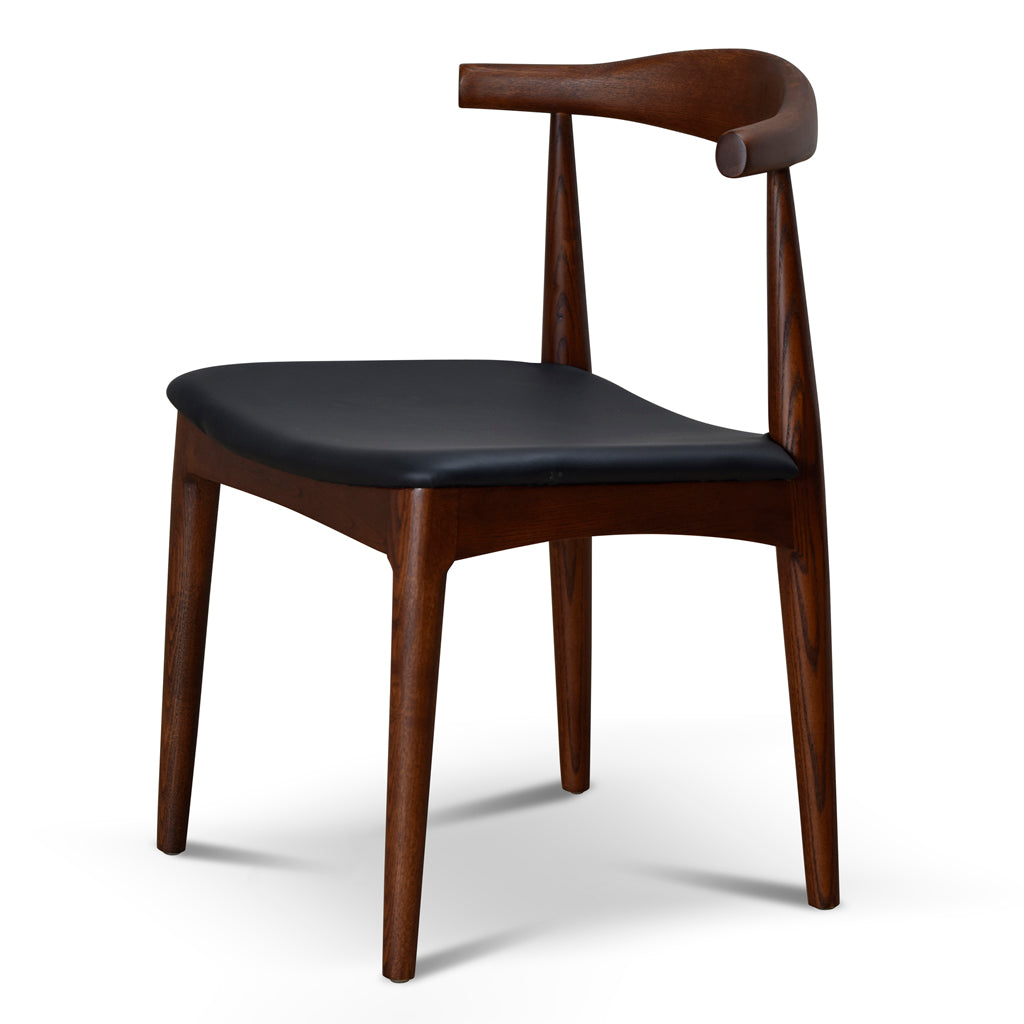 Elbow Verona Dining Chair - Dark Brown (Set of 2)