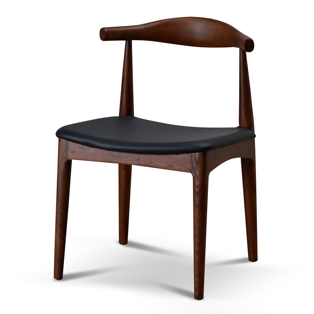 Elbow Verona Dining Chair - Dark Brown (Set of 2)