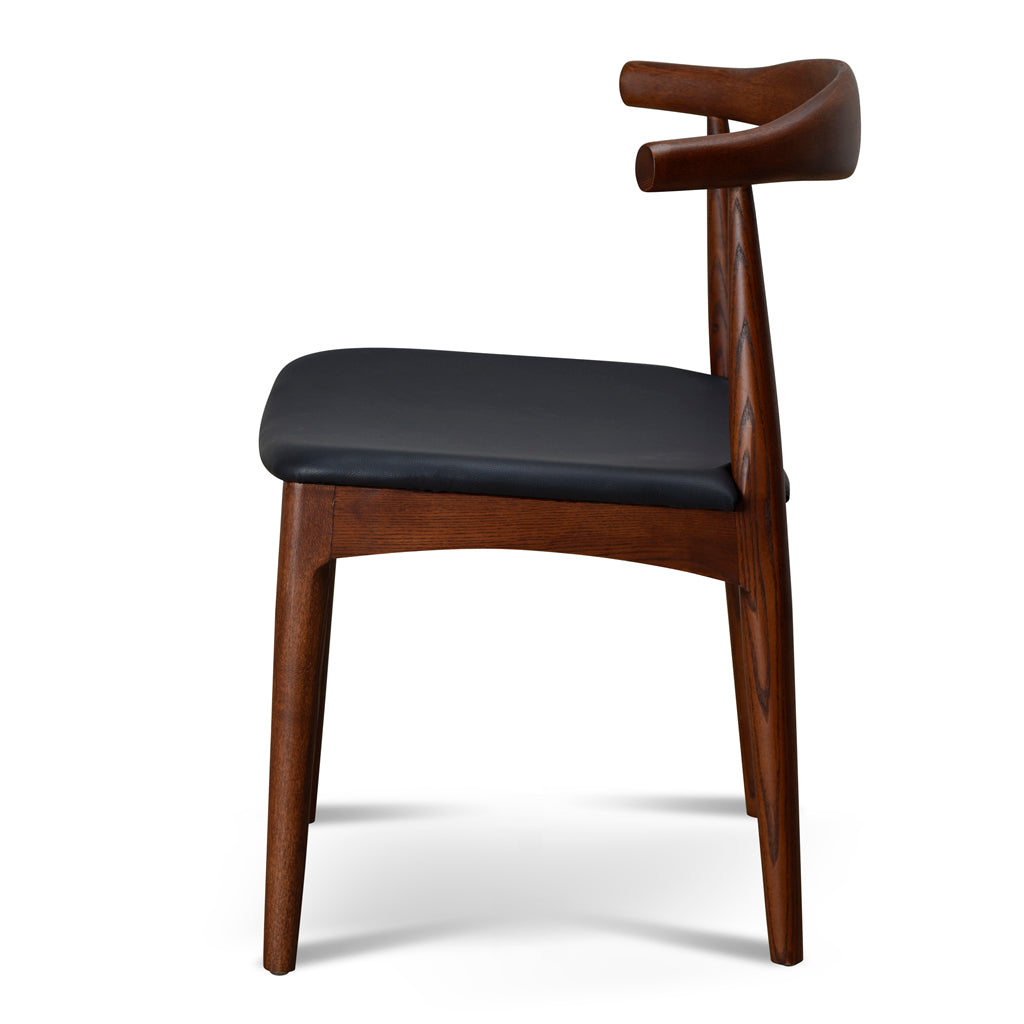Elbow Verona Dining Chair - Dark Brown (Set of 2)
