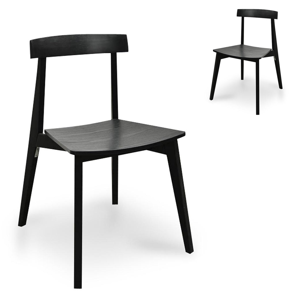 Verona Dining Chair - Black (Set of 2)