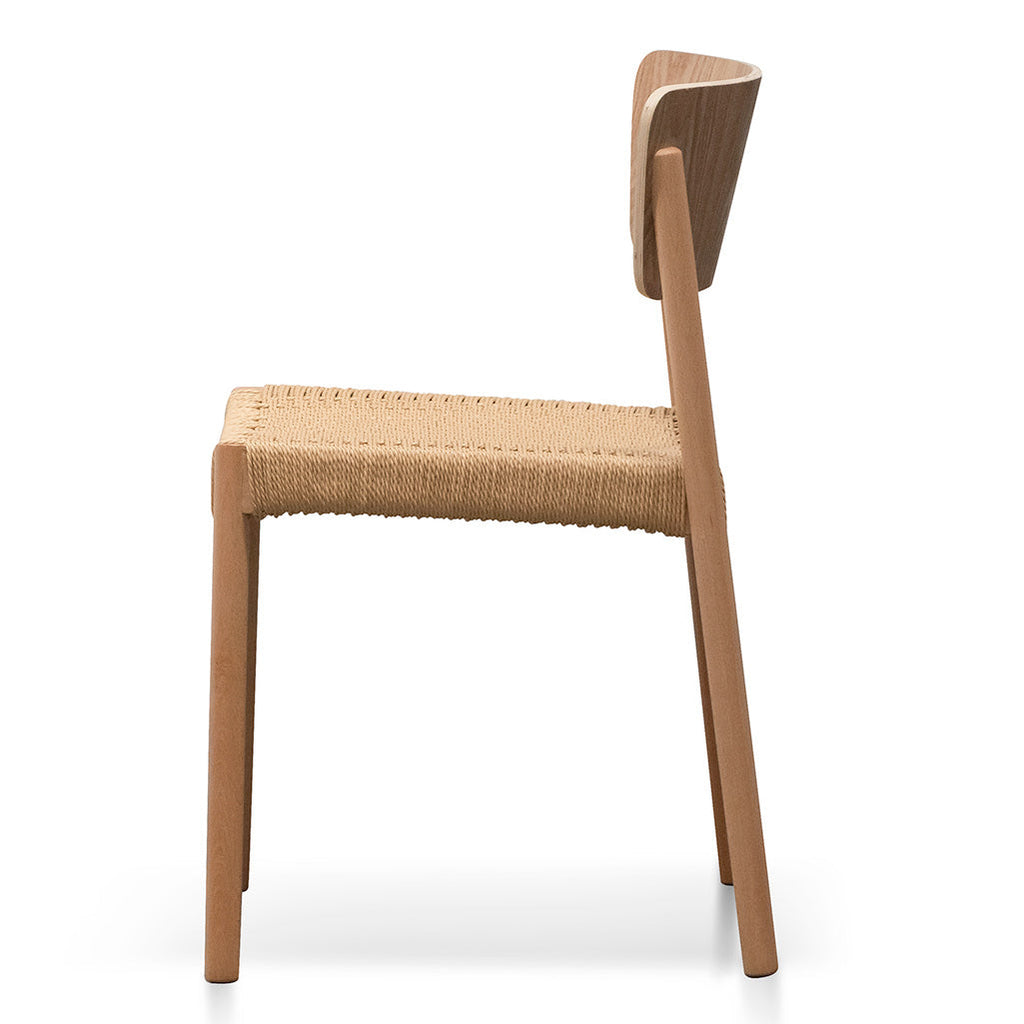 Rope Seat Verona Dining Chair - Natural (Set of 2)