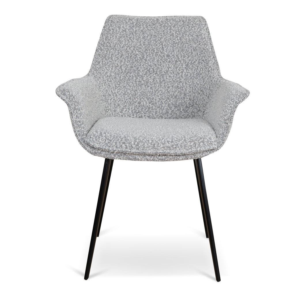 Verona Dining Chair - Moonlit Pepper Boucle (Set of 2)
