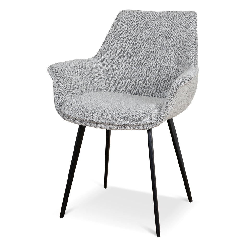 Verona Dining Chair - Moonlit Pepper Boucle (Set of 2)