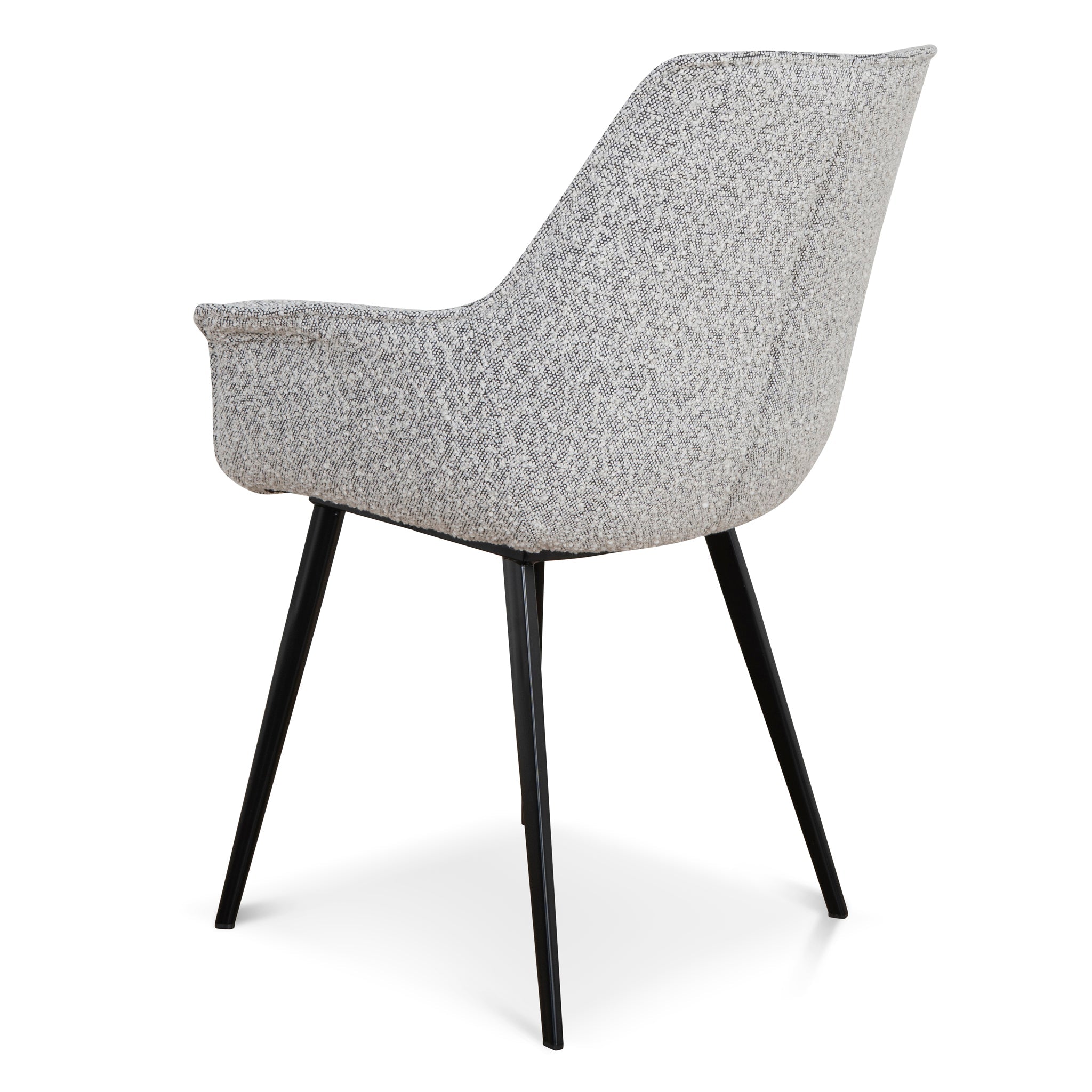 Verona Dining Chair - Moonlit Pepper Boucle (Set of 2)