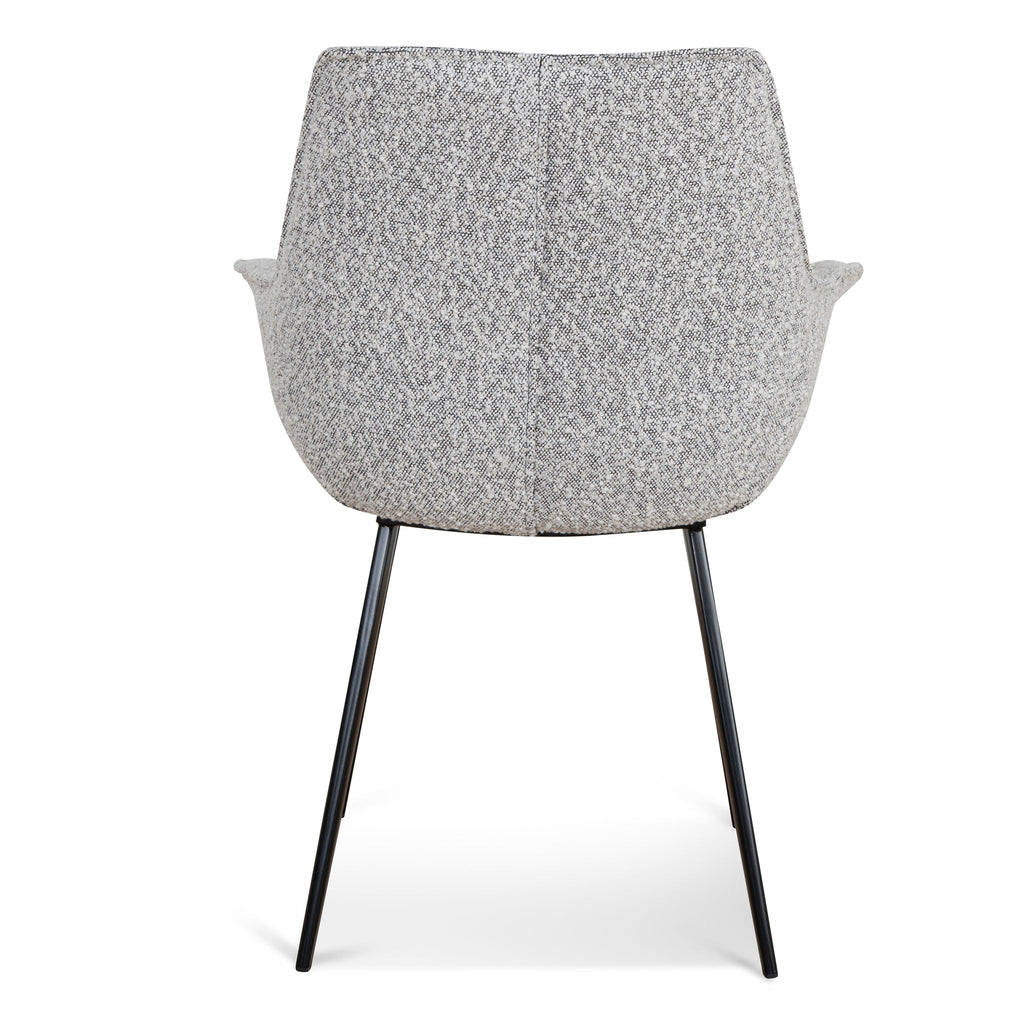 Verona Dining Chair - Moonlit Pepper Boucle (Set of 2)