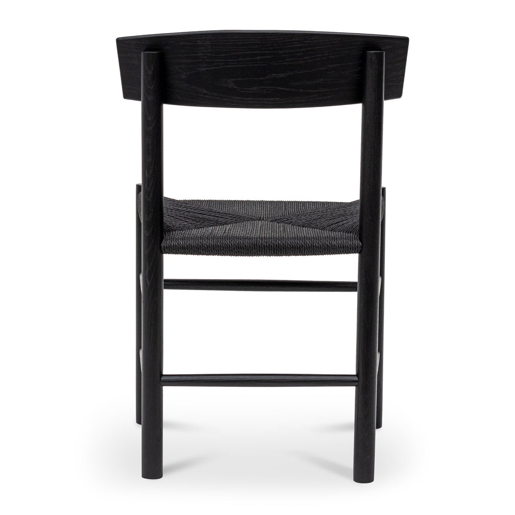 Rattan Verona Dining Chair - Full Black (Set of 2)