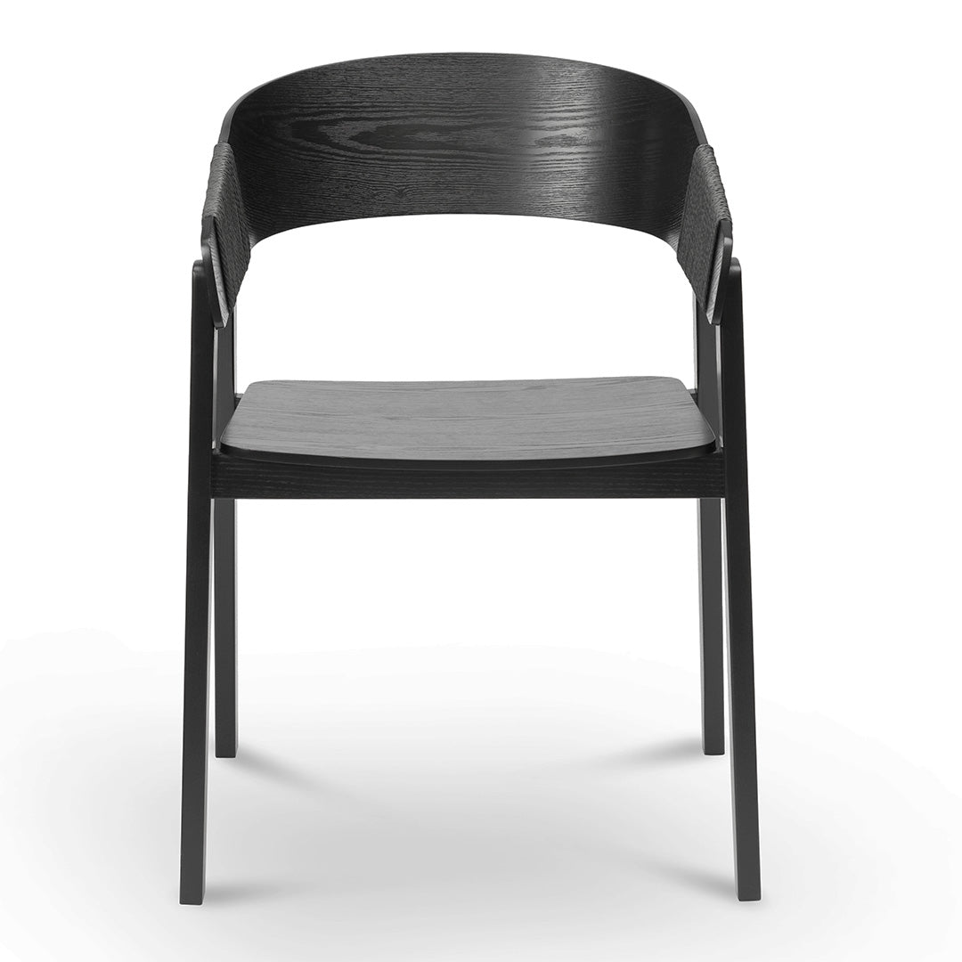 Verona Dining Chair - Full Black (Set of 2)