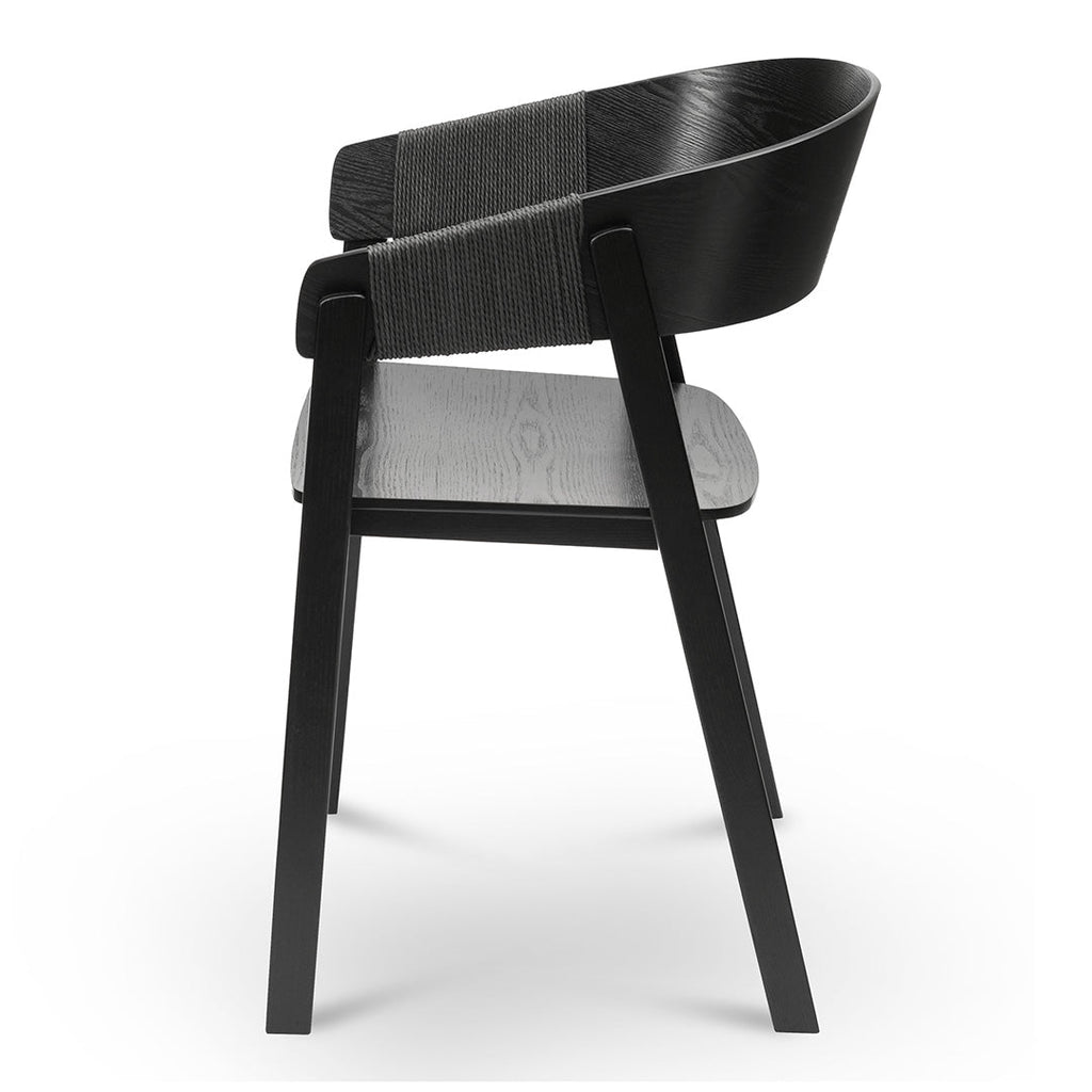 Verona Dining Chair - Full Black (Set of 2)