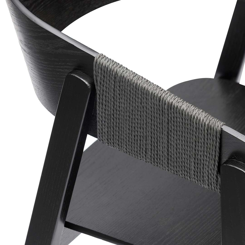 Verona Dining Chair - Full Black (Set of 2)