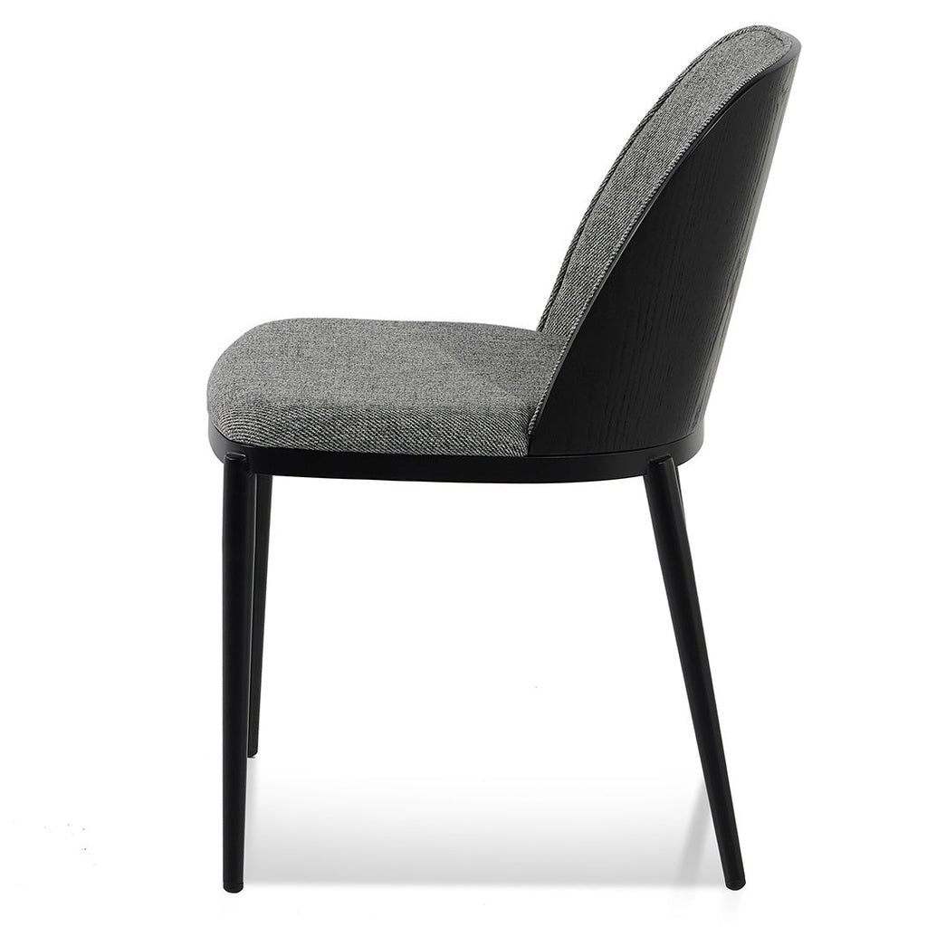 Verona Dining Chair - Lava Grey (Set of 2)