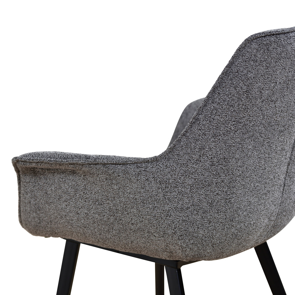 Verona Dining Chair - Spec Charcoal (Set of 2)