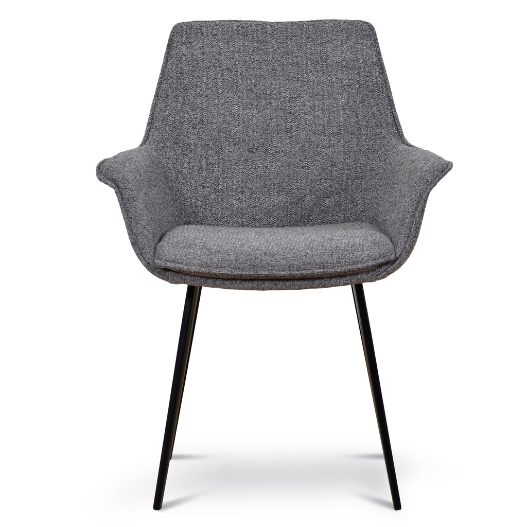 Verona Dining Chair - Spec Charcoal (Set of 2)