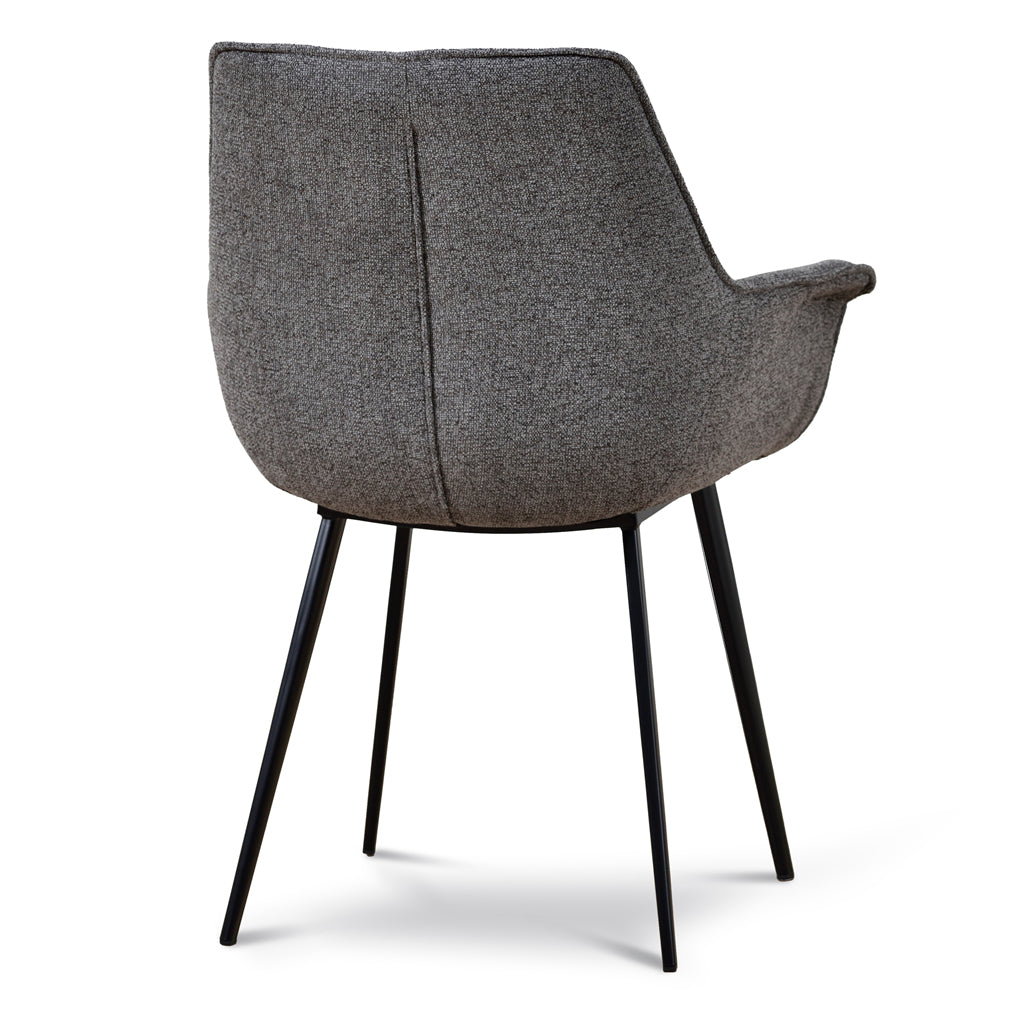 Verona Dining Chair - Spec Charcoal (Set of 2)