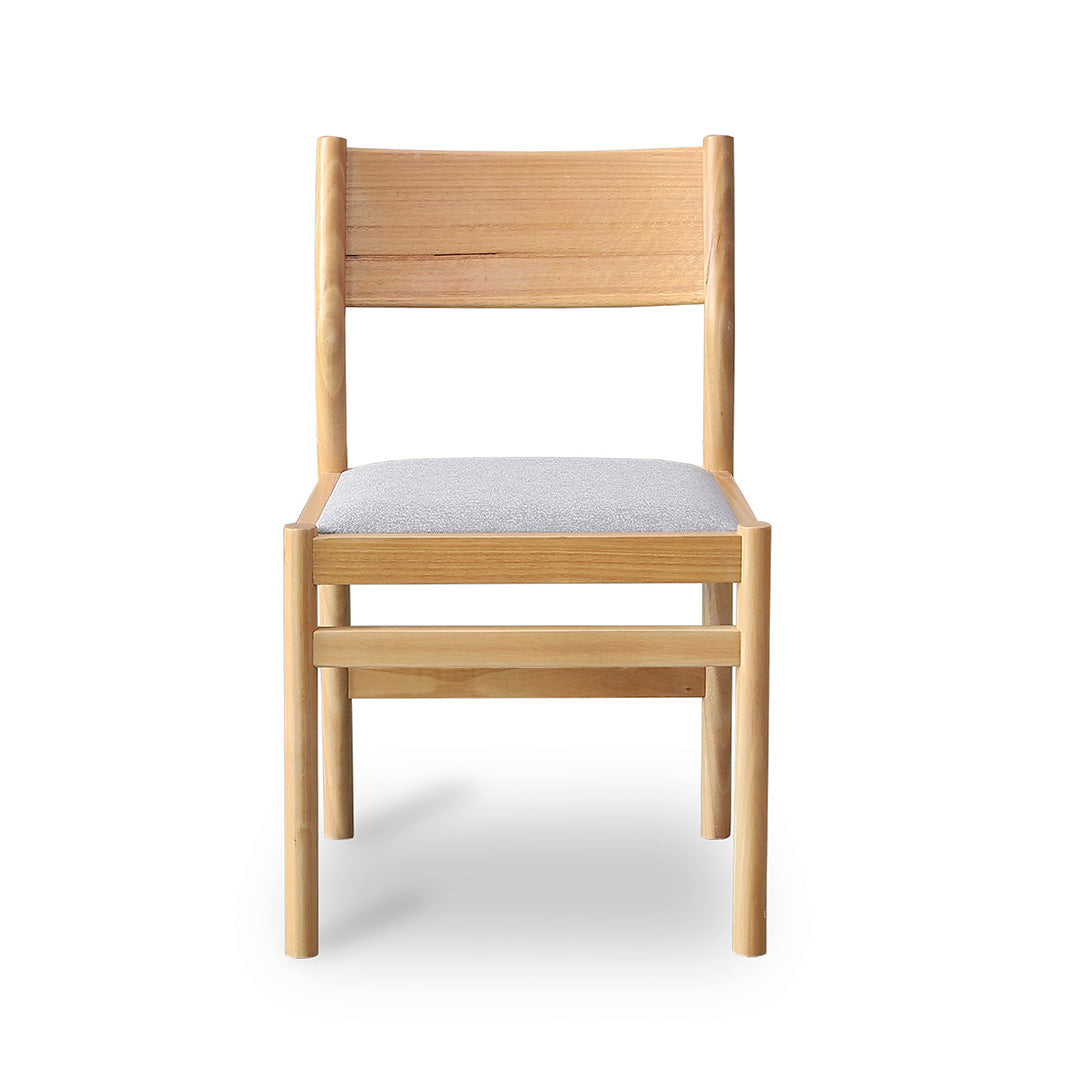 Mirit Natural Verona Dining Chair - Moon Grey (Set of 2)