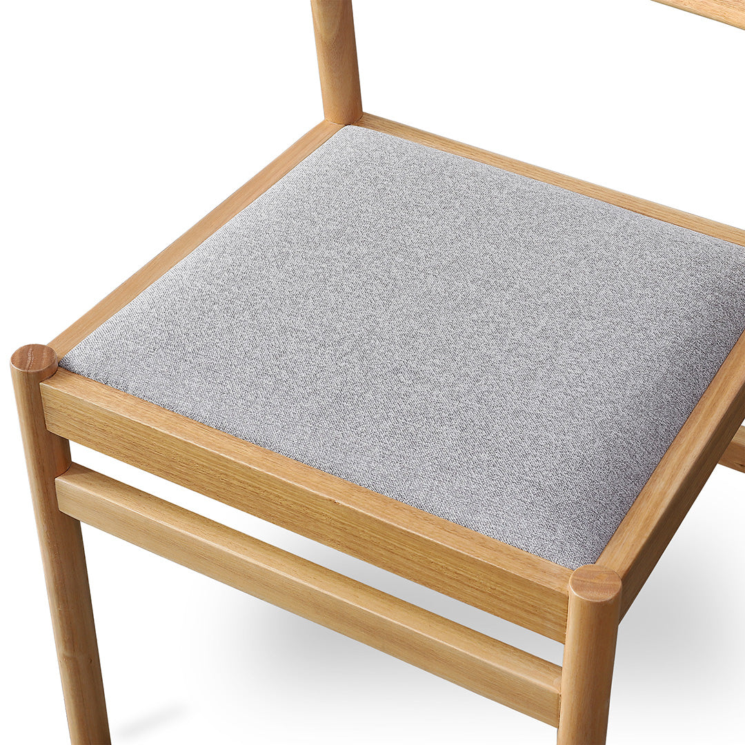 Mirit Natural Verona Dining Chair - Moon Grey (Set of 2)