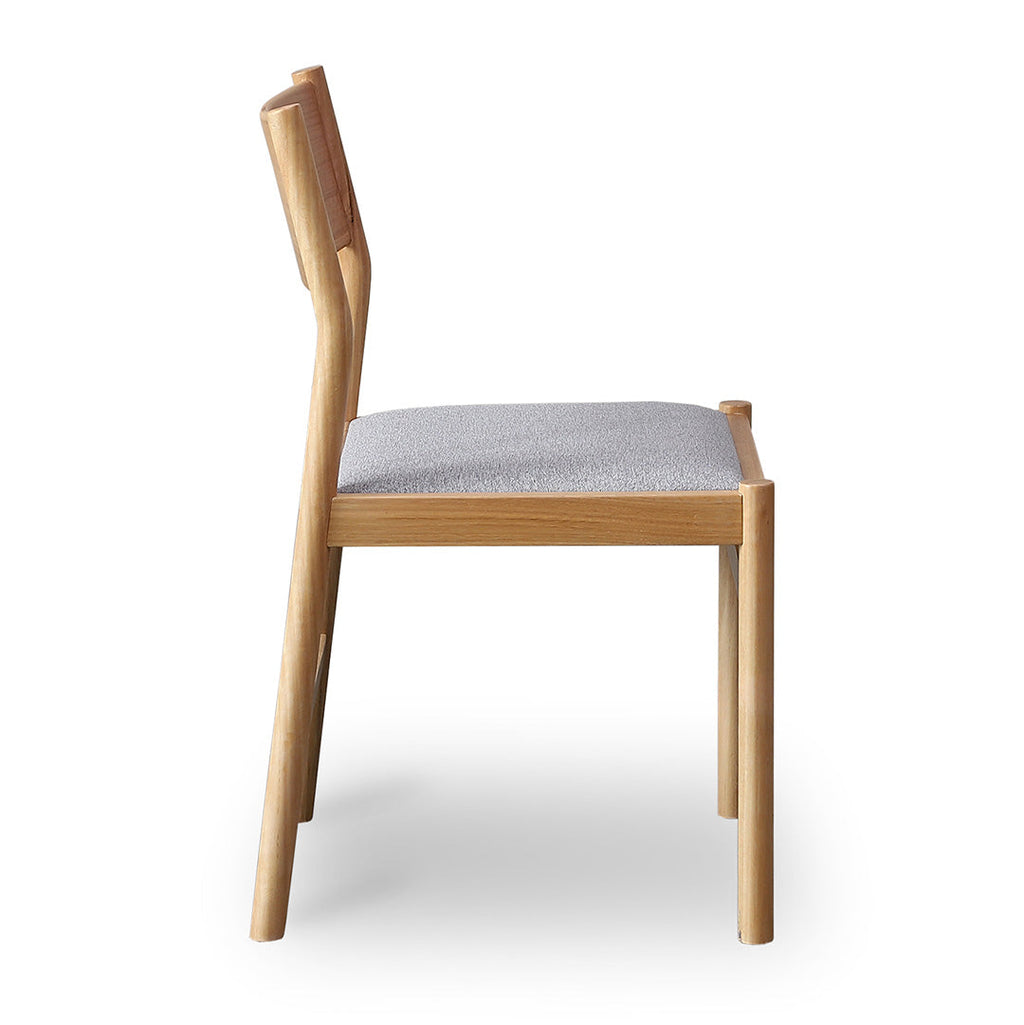 Mirit Natural Verona Dining Chair - Moon Grey (Set of 2)