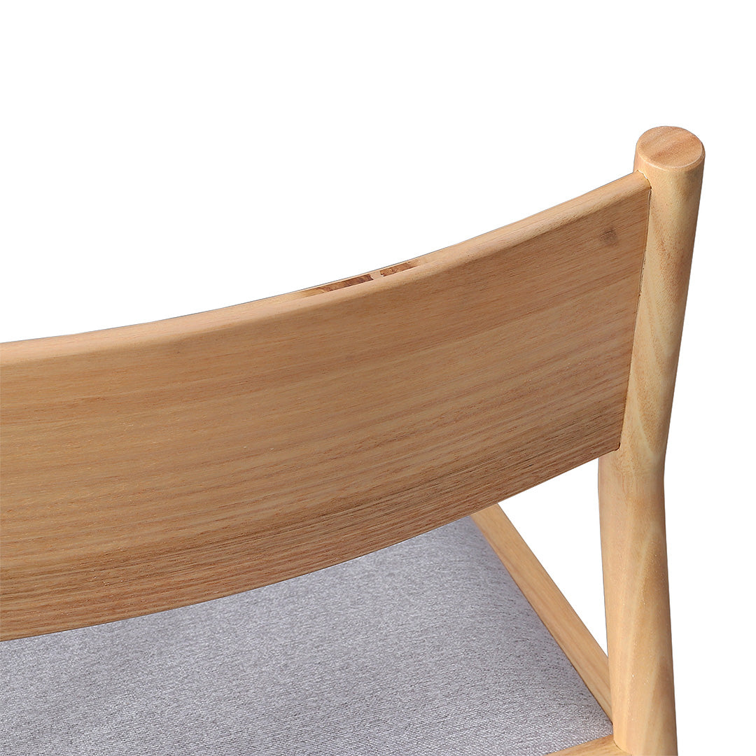 Mirit Natural Verona Dining Chair - Moon Grey (Set of 2)